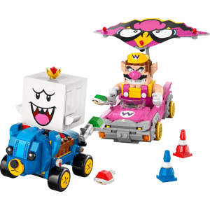 LEGO® Super Mario™: Mario Kart™ – Wario & King Boo Figures and 2 Karts 72038